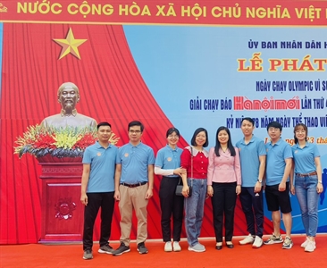 Viện KSND huyện Gia Lâm tham gia Lễ phát động Ngày chạy Olympic vì sức khỏe...